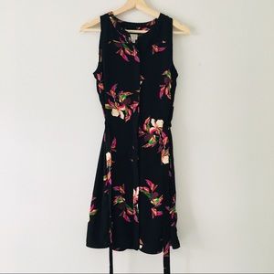 A New Day Floral Shirt Dress